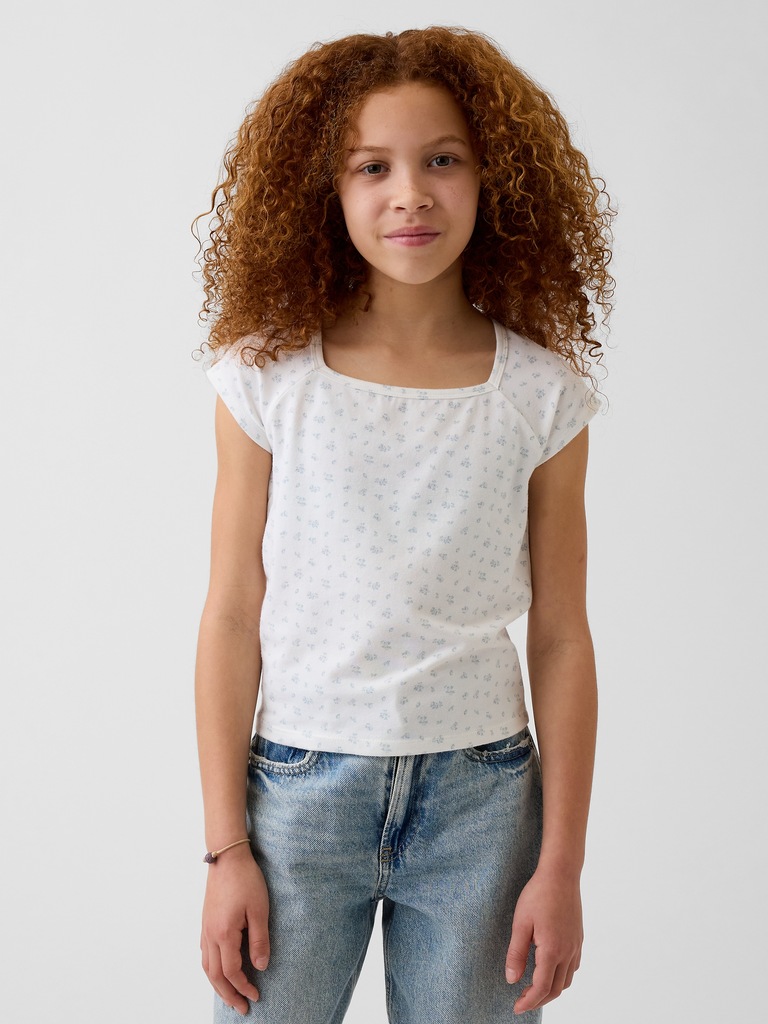 Kids Square-Neck T-Shirt
