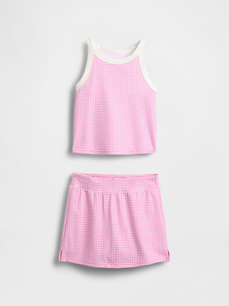 Kids Active Skort Outfit Set