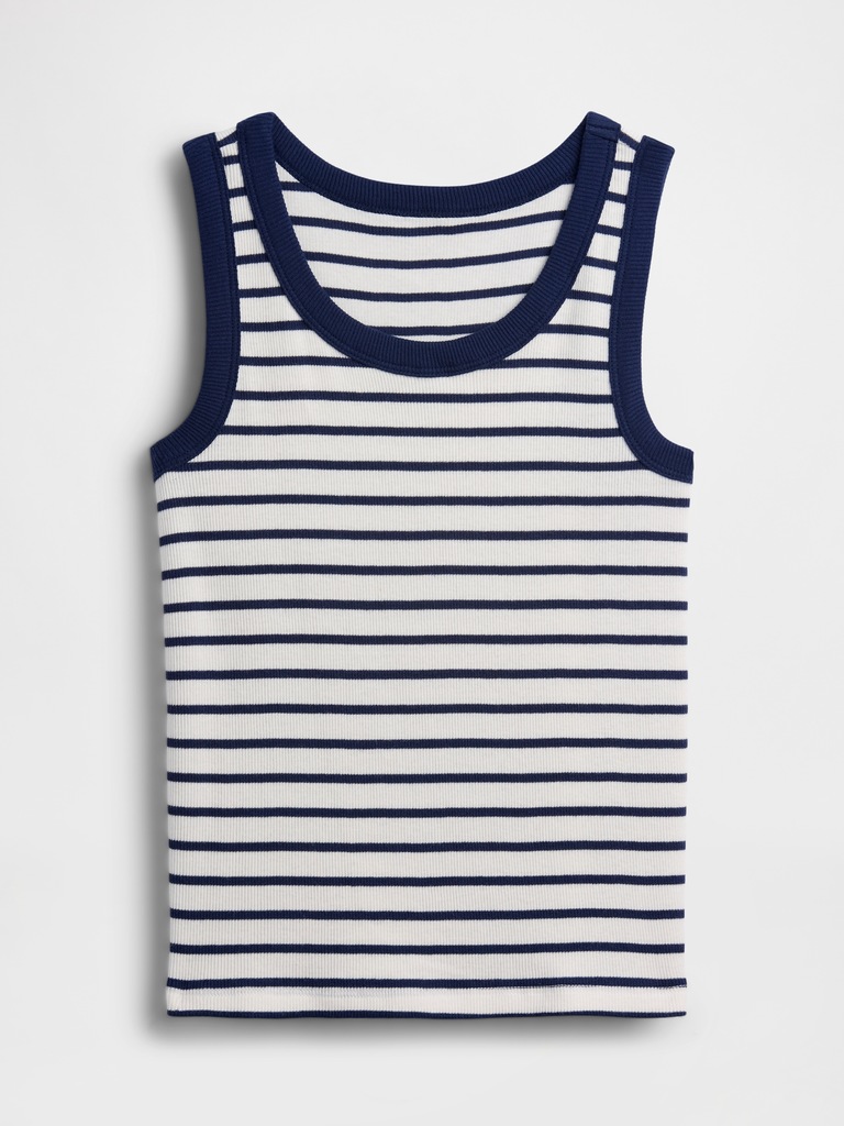 Kid Rib Scoop Tank Top