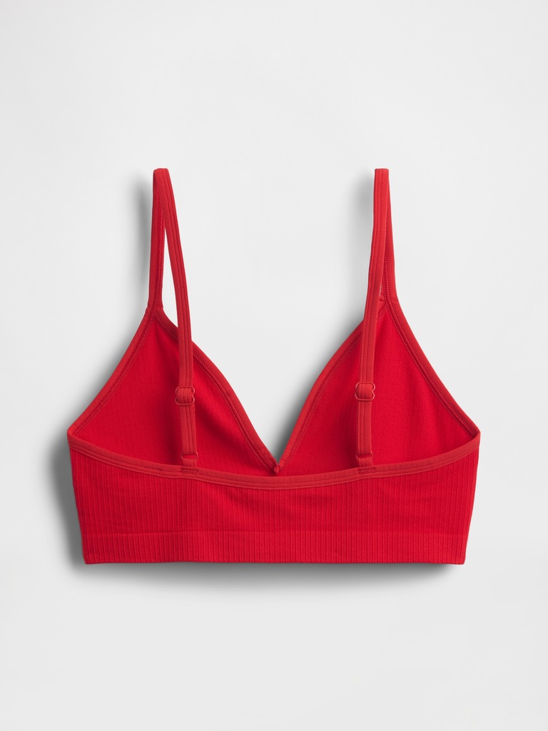 Seamless Rib Triangle Bralette