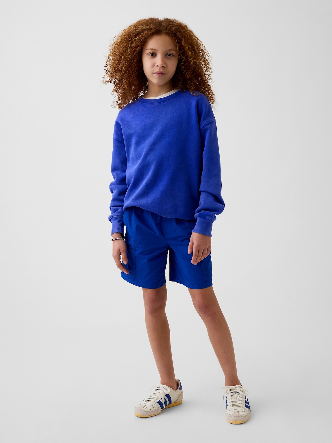 Kids Relaxed Quick-Dry Cargo Shorts