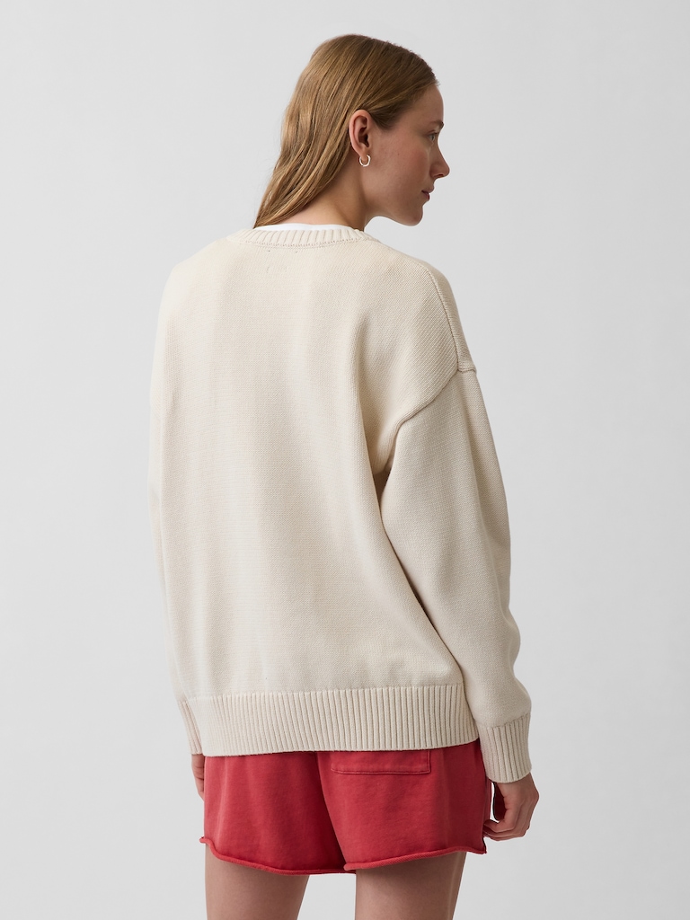 100% Cotton Oversized Sweater