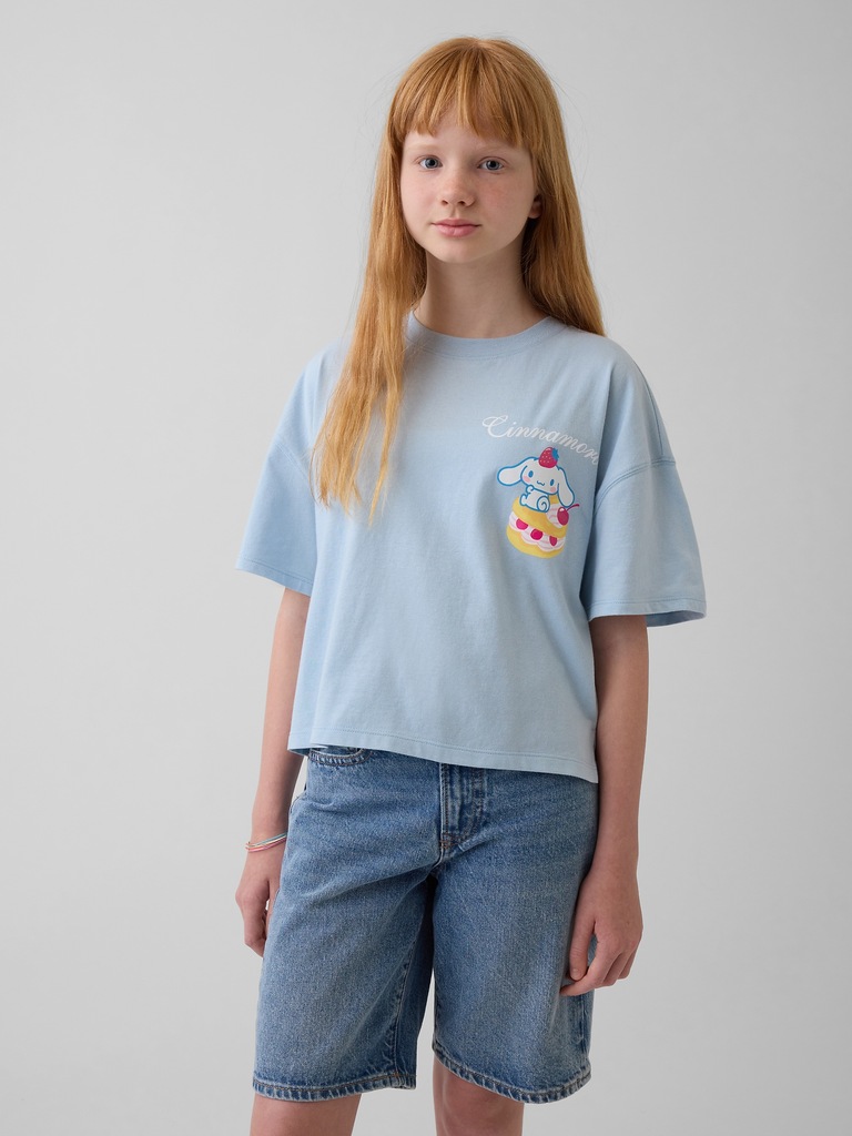 Kids Hello Kitty Oversized Graphic T-Shirt