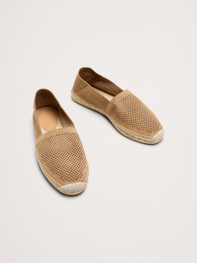 Suede Espadrilles