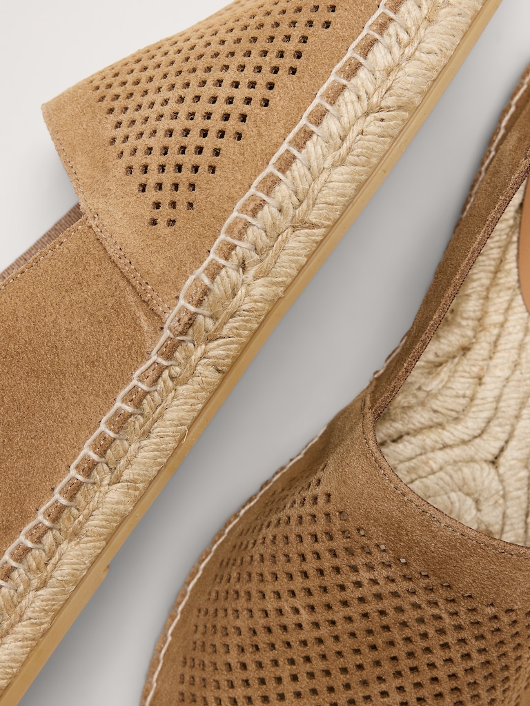 Suede Espadrilles