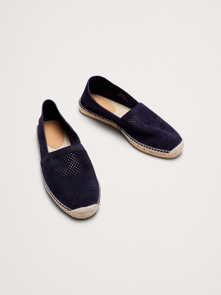 Suede Espadrilles