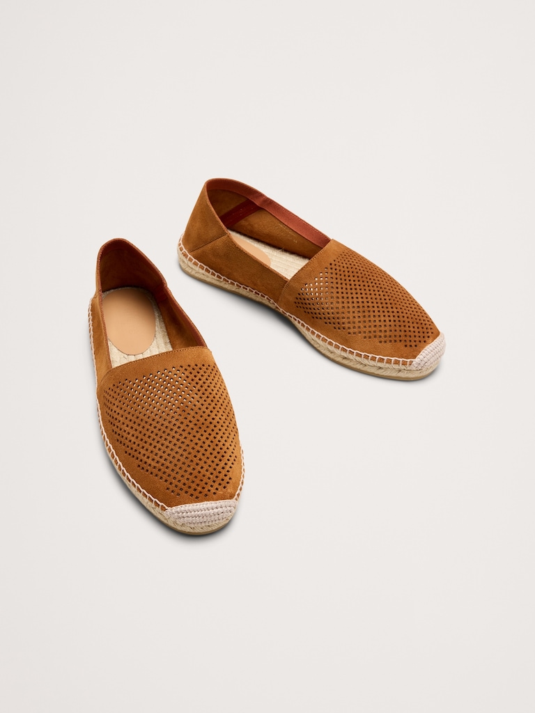 Suede Espadrilles