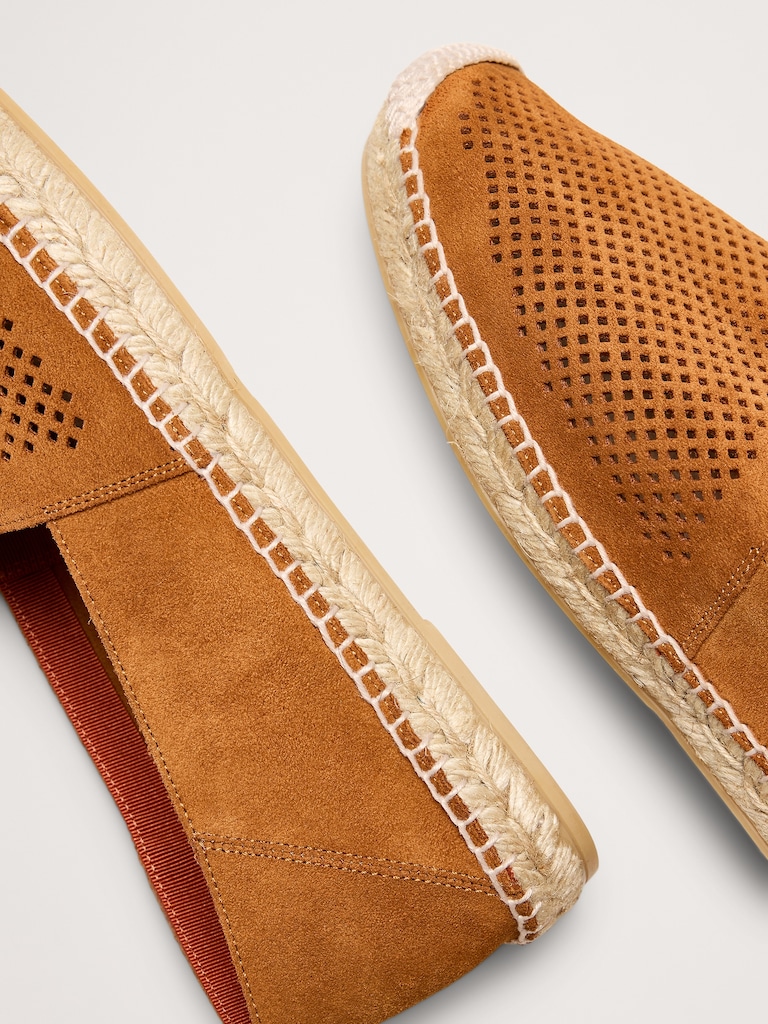 Suede Espadrilles