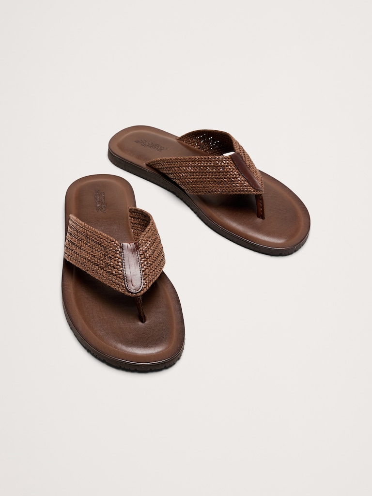 Woven Flip Flop Sandal
