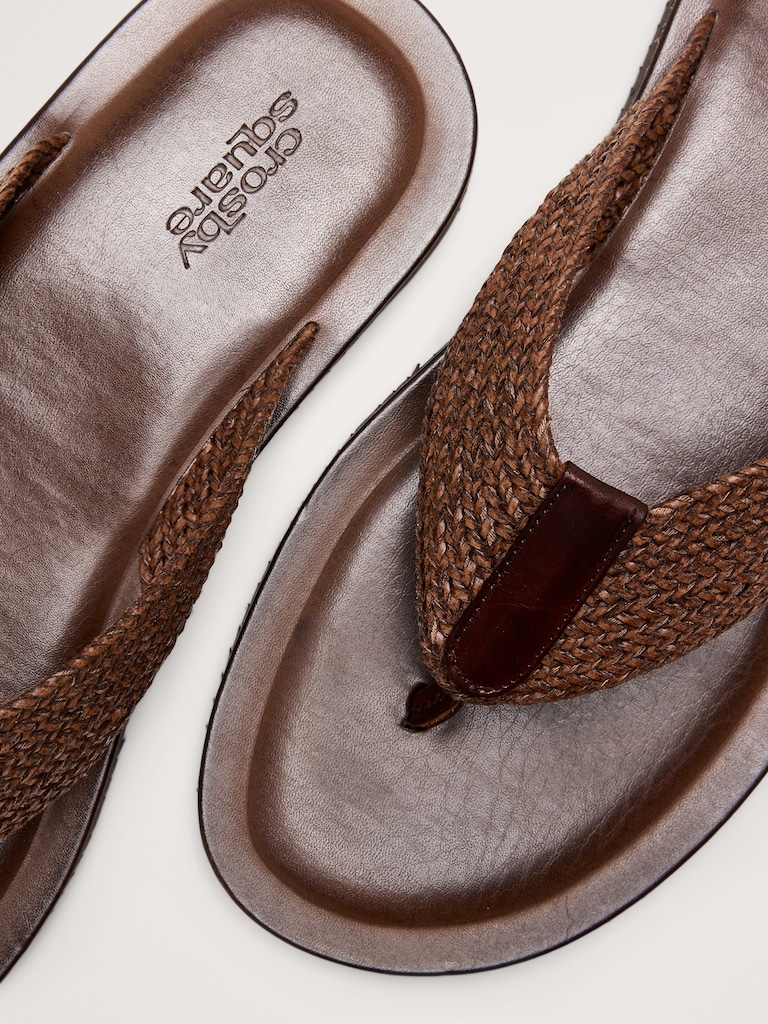 Woven Flip Flop Sandal