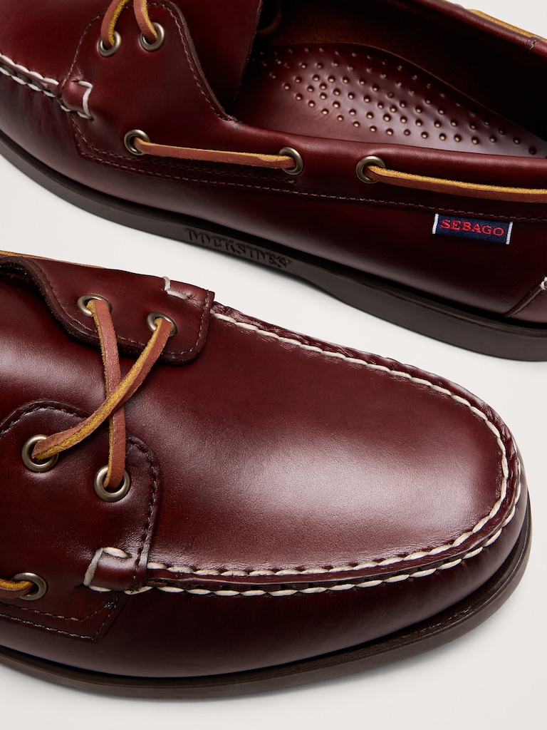 Dockside Portland Waxed Shoe By Sebago