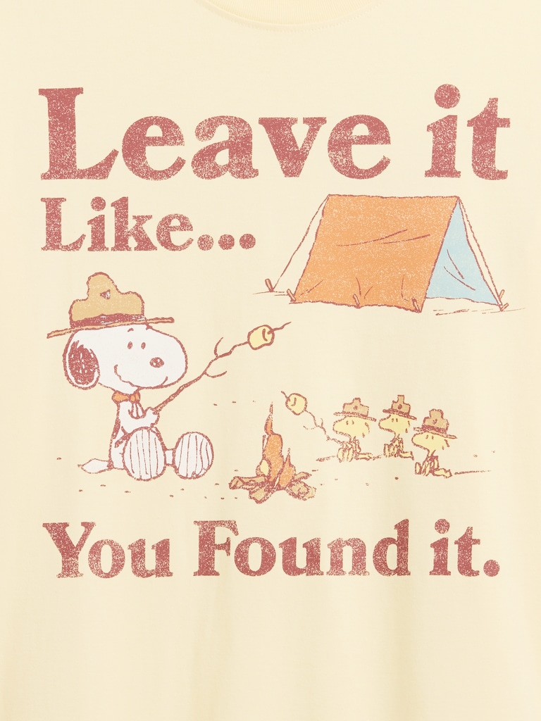 Peanuts Everyday Soft Relaxed Graphic T-Shirt