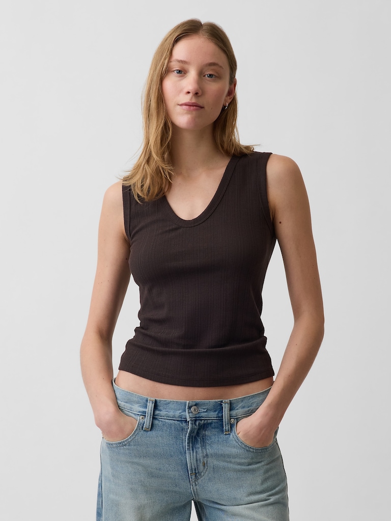 Modern Rib Tank Top