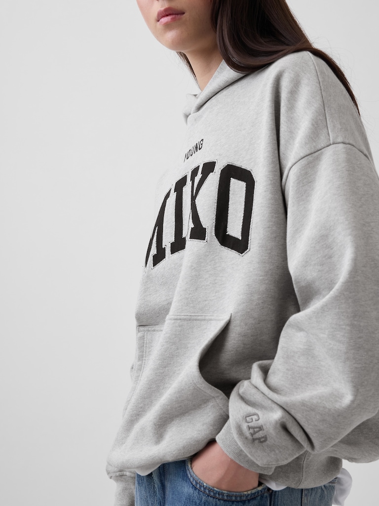 Young Miko Adult Heavyweight Logo Hoodie