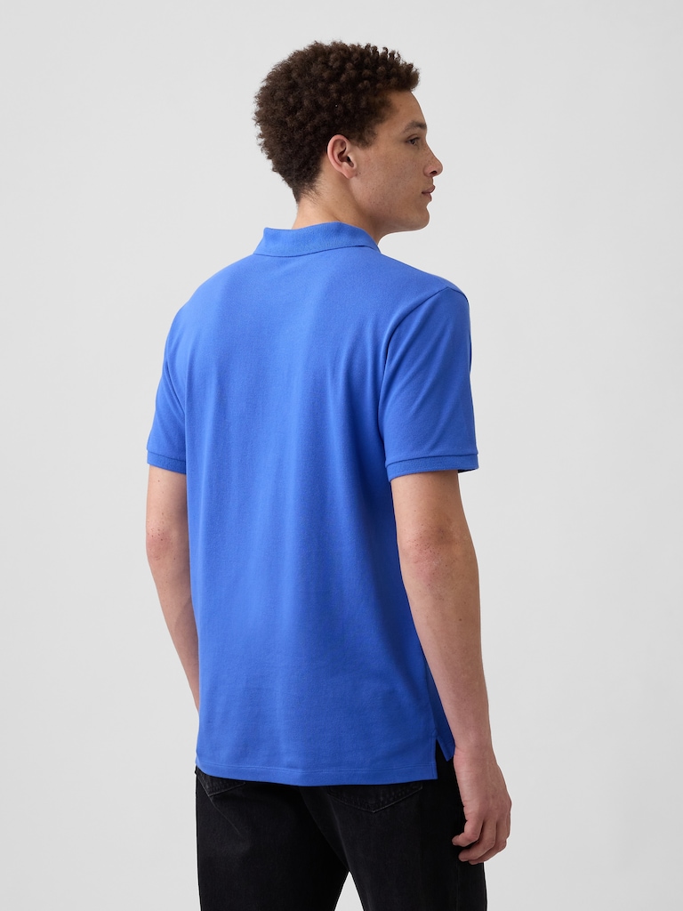 Stretch Pique Polo Shirt