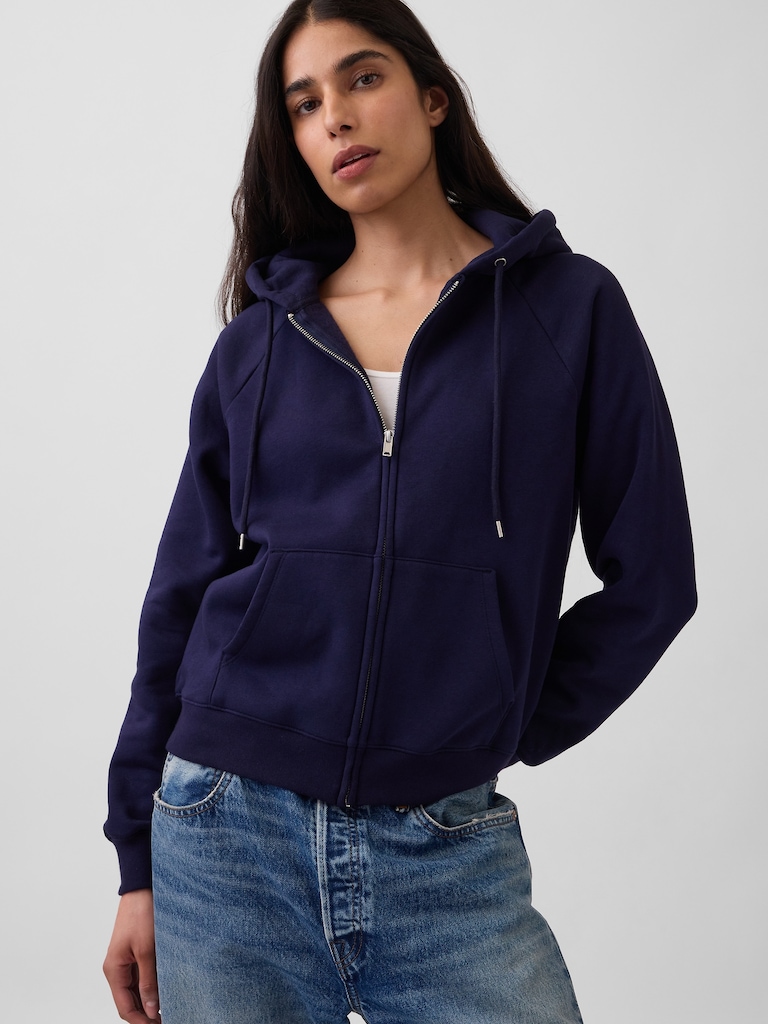 VintageSoft Zip Hoodie