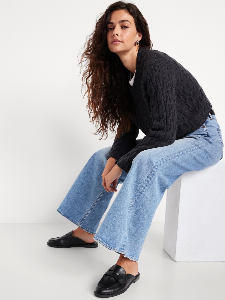 Loafer Mule Shoes for Women