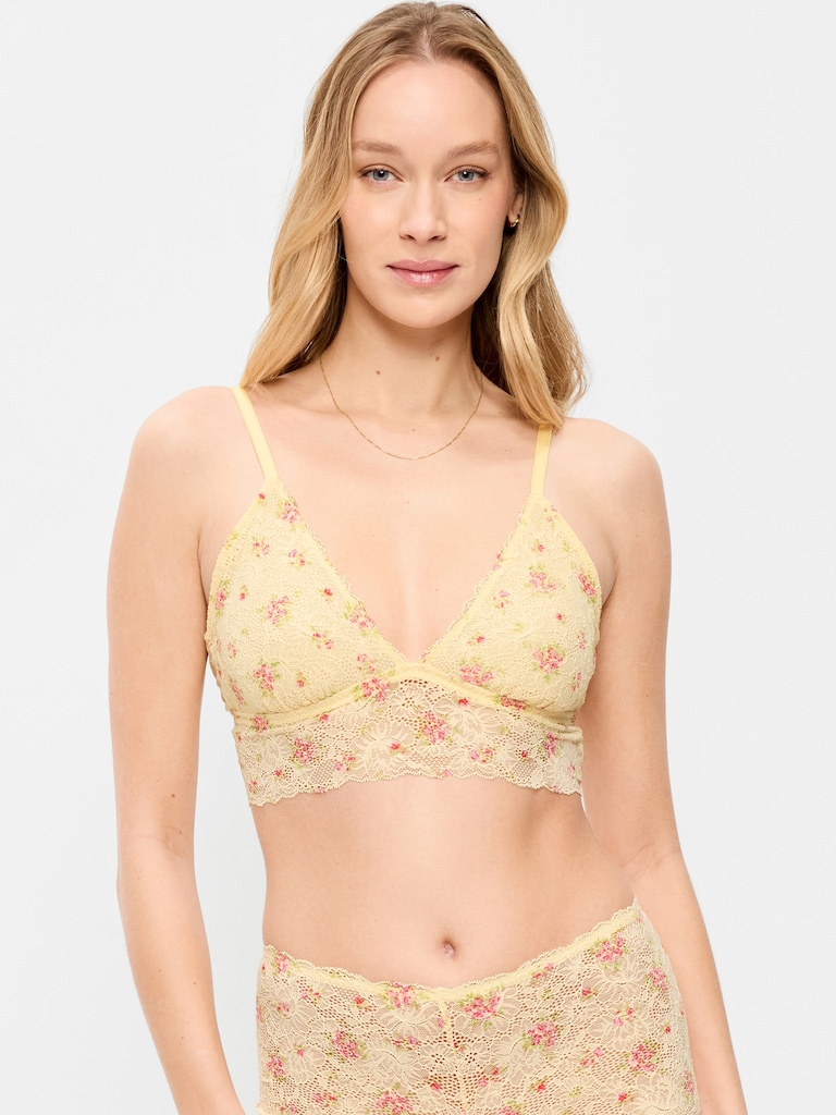 Lace Longline Bralette