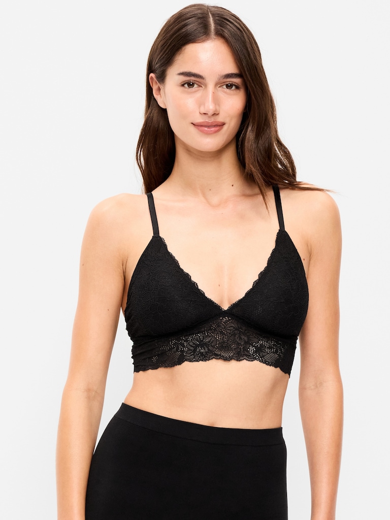 Lace Longline Bralette