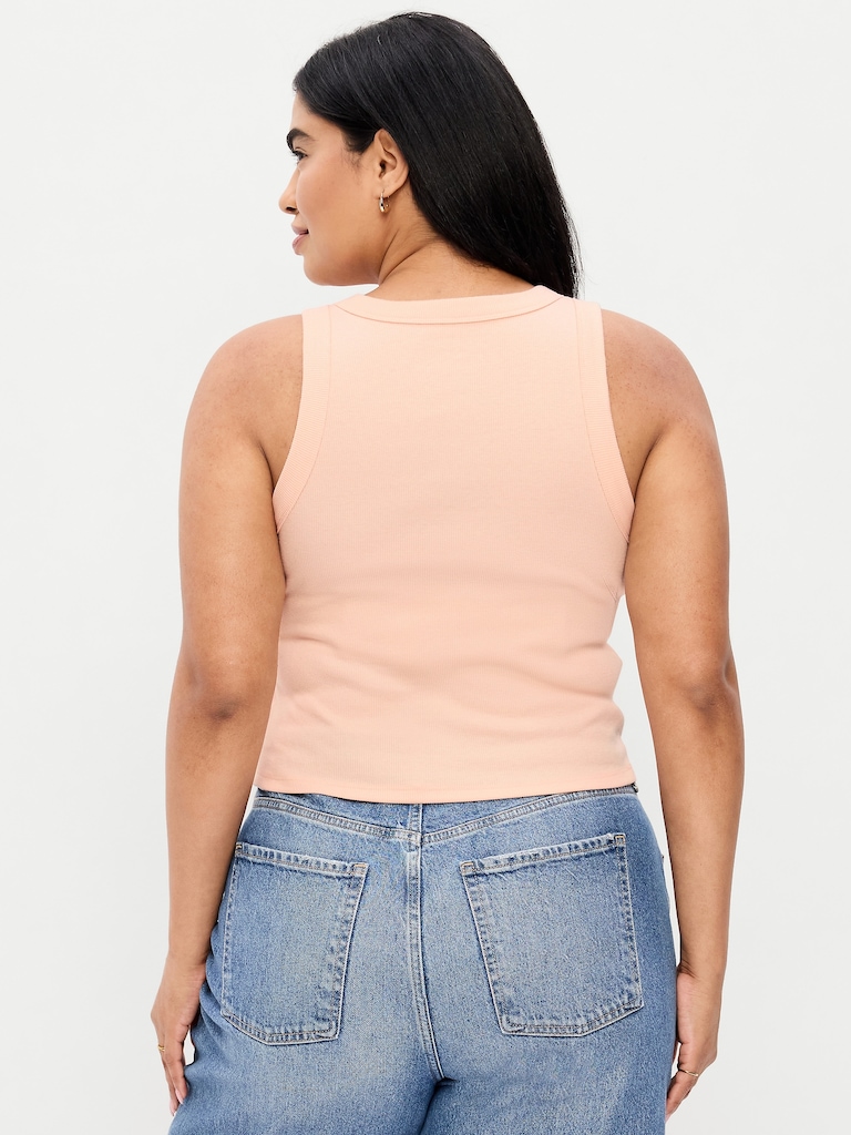 Camisole courte moulante