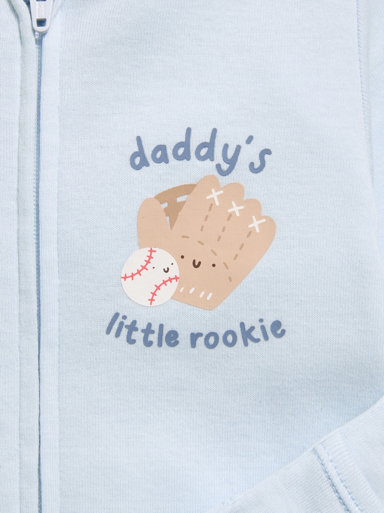 2-Way-Zip Sleep & Play Footed One-Piece for Baby