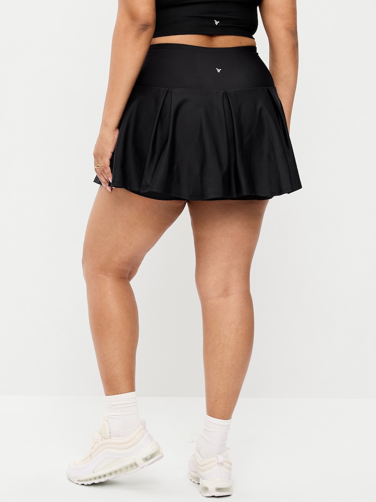 Extra High-Waisted Drop-Waist PowerSoft Skort