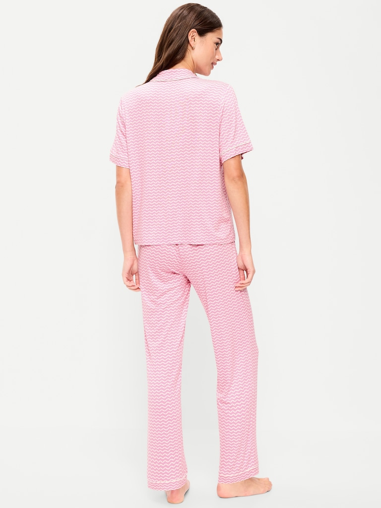 Sunday Sleep Knit Jersey Pant Set
