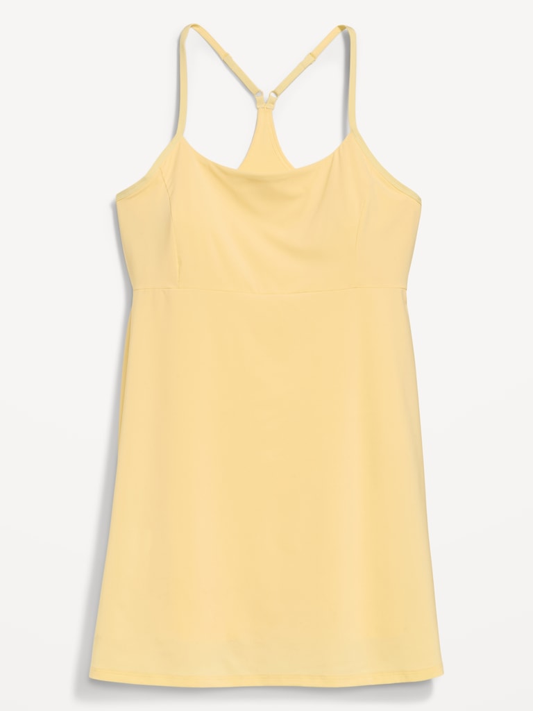 Stretch Woven Racerback Tennis Dress