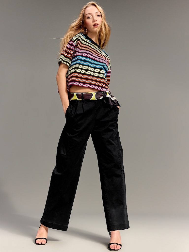 Old Navy x Christopher John Rogers High-Waisted Pull-On Utility Barrel Pants