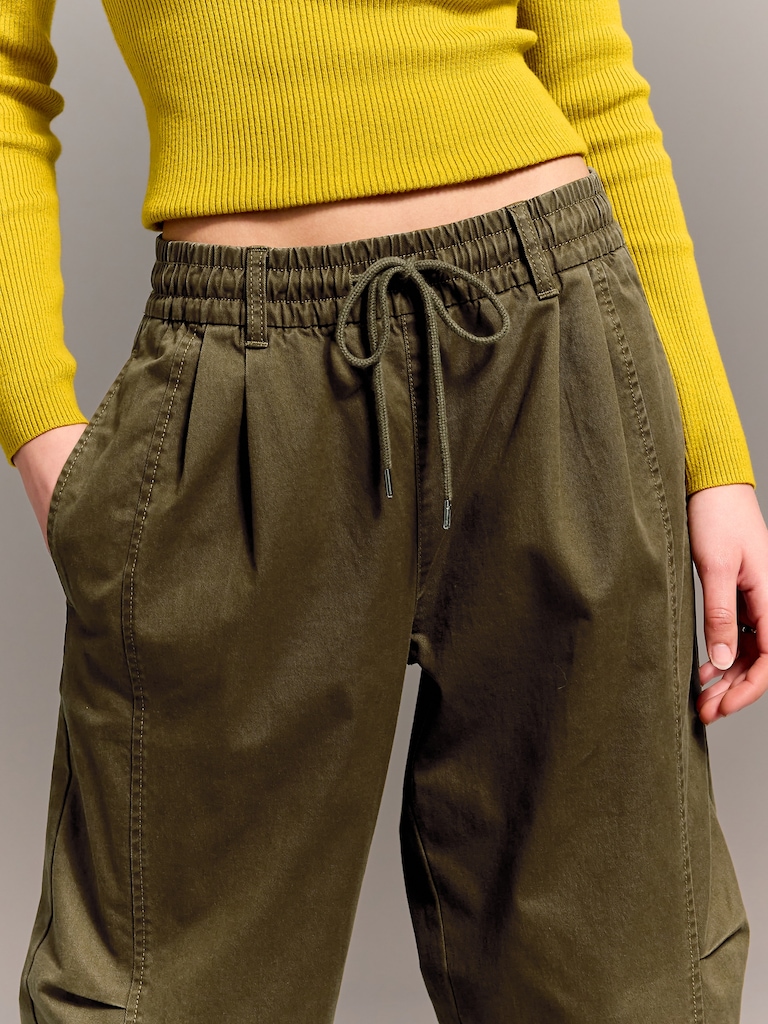 Old Navy x Christopher John Rogers High-Waisted Pull-On Utility Barrel Pants