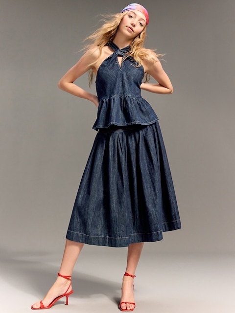 Women Skirts Denim Skirts | Old Navy