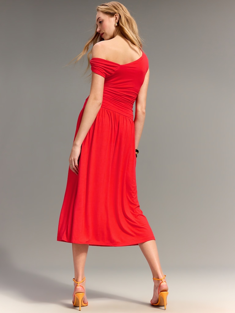 Old Navy x Christopher John Rogers One-Shoulder Maxi Dress