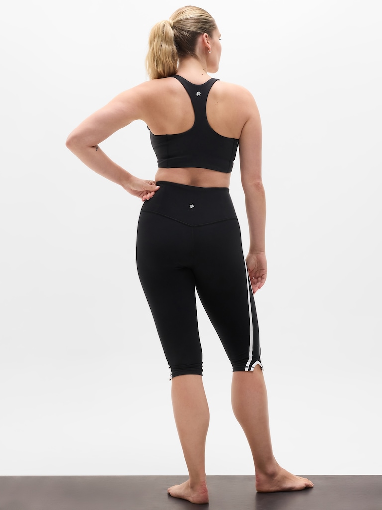 Elation Track Stripe Crop