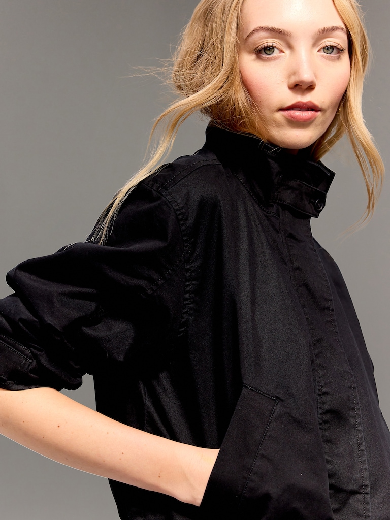 Old Navy x Christopher John Rogers Mock-Neck Bomber Jacket