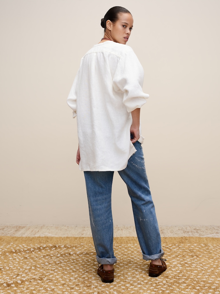 Archive Reissue Popover Shirt in Linen