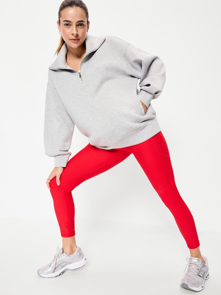 Legging PowerSoft longueur 7/8 à panneau couvrant de Maternité