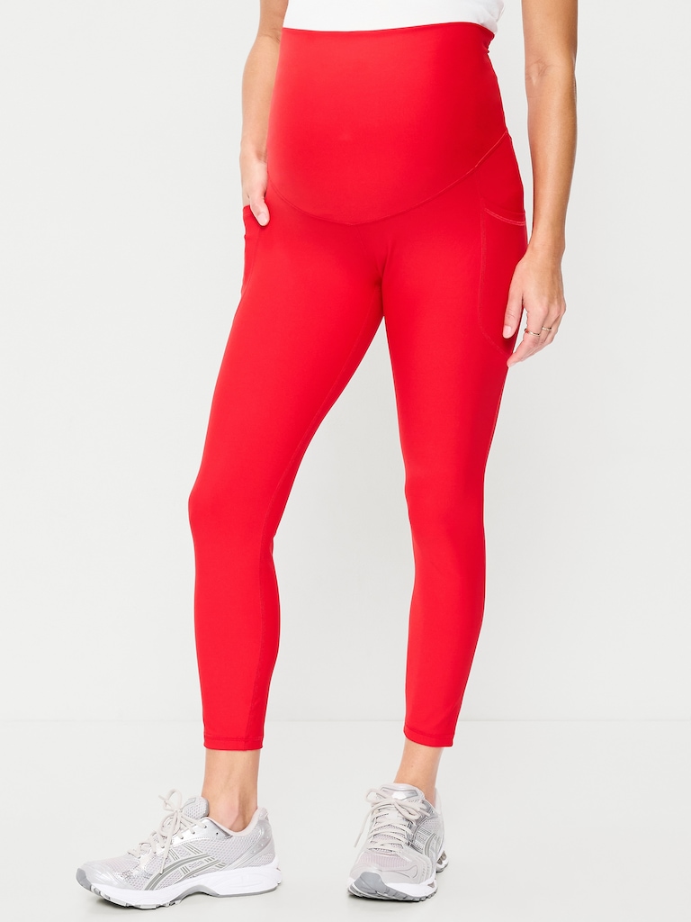 Legging PowerSoft longueur 7/8 à panneau couvrant de Maternité