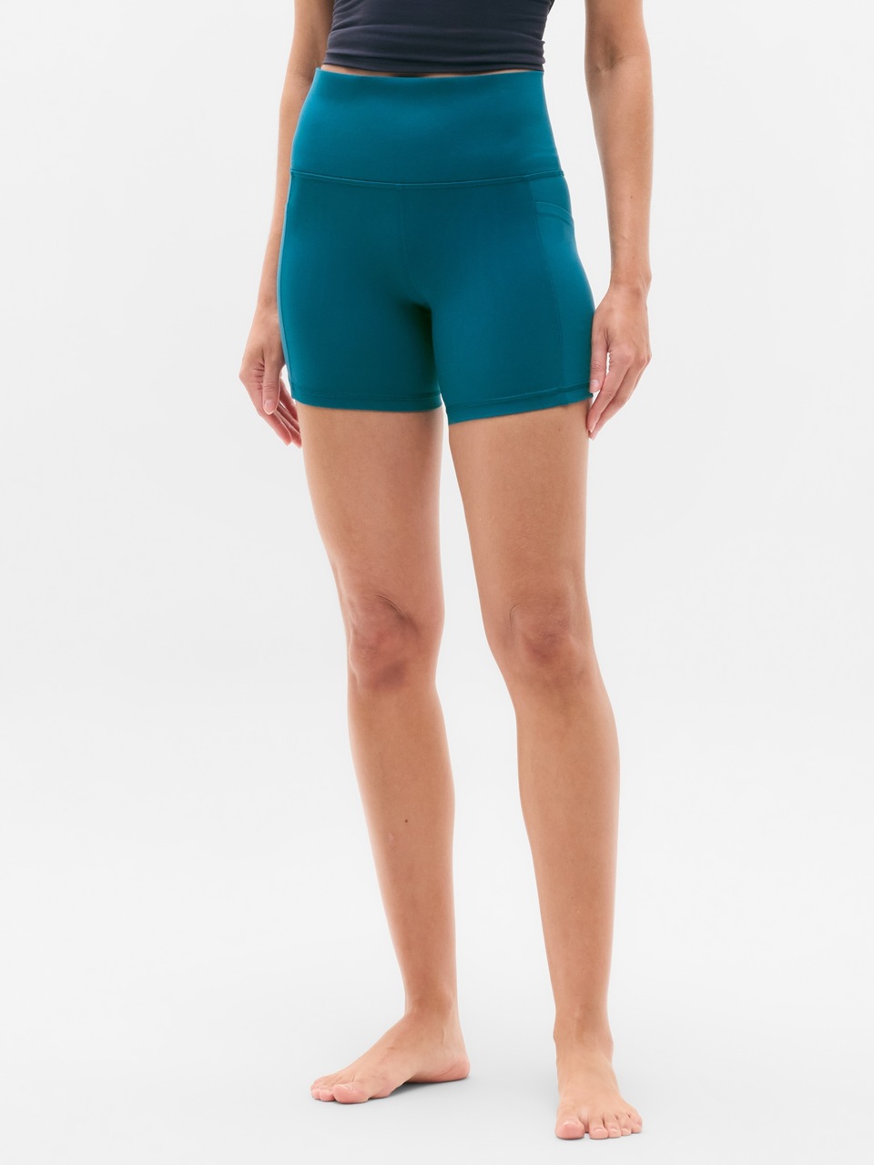 V-Neck Hardware One-Piece Swimsuit