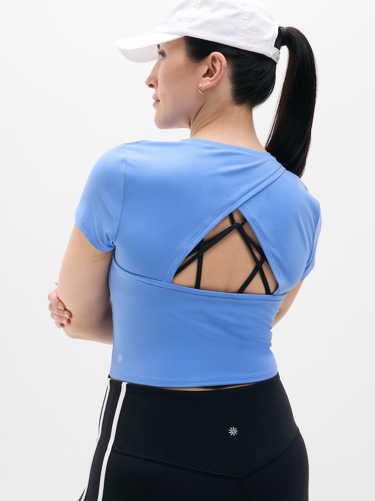 Transcend Open Back Tee