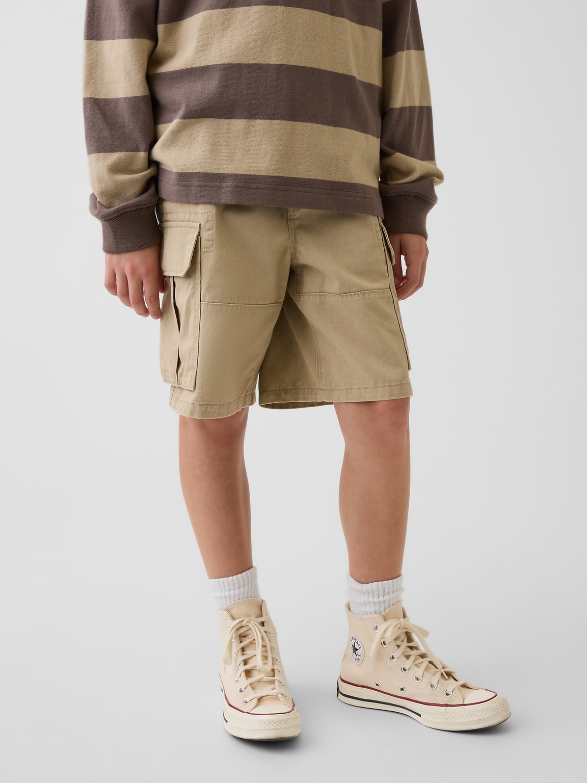Kids Relaxed Easy Cargo Shorts