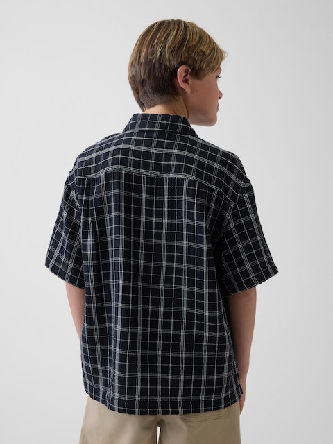 Kids Cotton Gauze Shirt