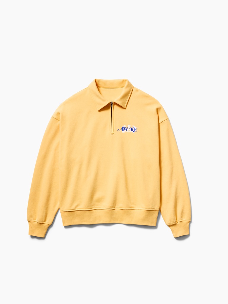 Gap × Awake NY Heavyweight Oversized Quarter-Zip Pullover