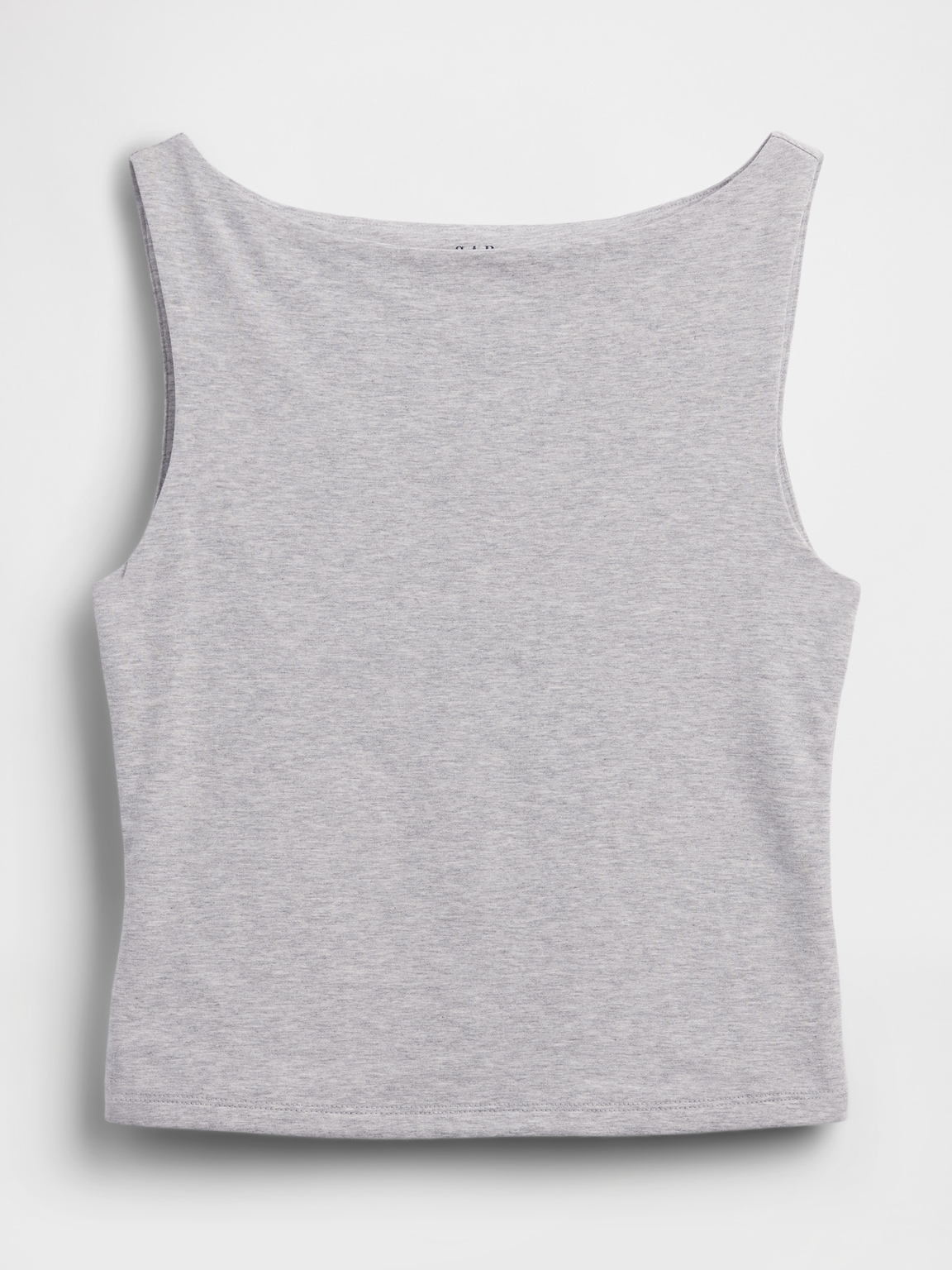 CloseKnit Jersey Boatneck Crop Tank Top