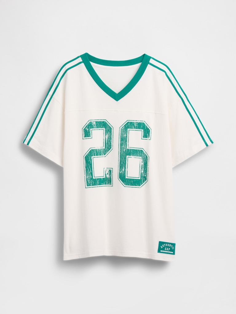 Oversized Varsity Logo T-Shirt