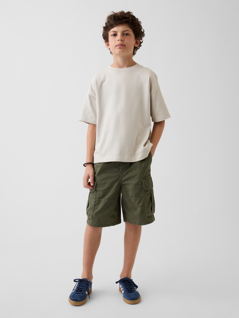 Kids Relaxed Easy Cargo Shorts