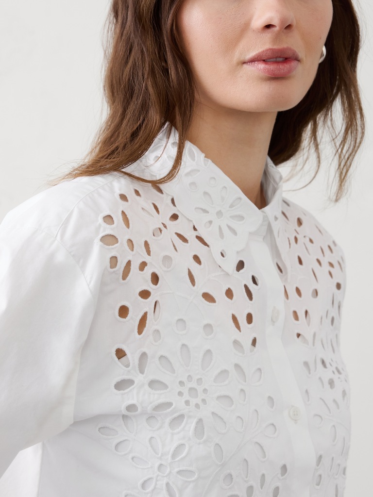 Eyelet Shirt