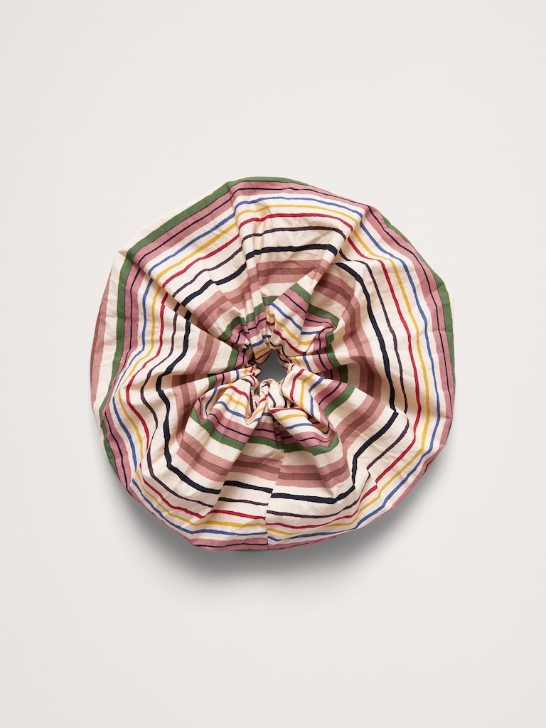 Cotton Hair Scrunchie