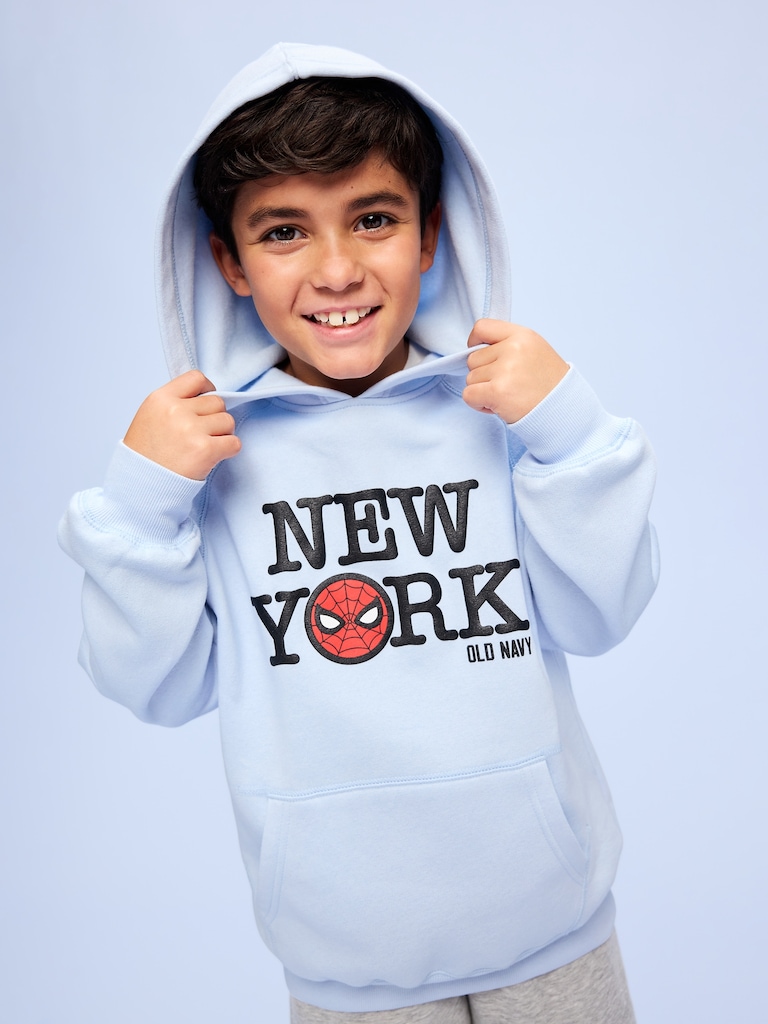 Old Navy x Marvel Spider-Man Oversized Pullover Hoodie for Boys