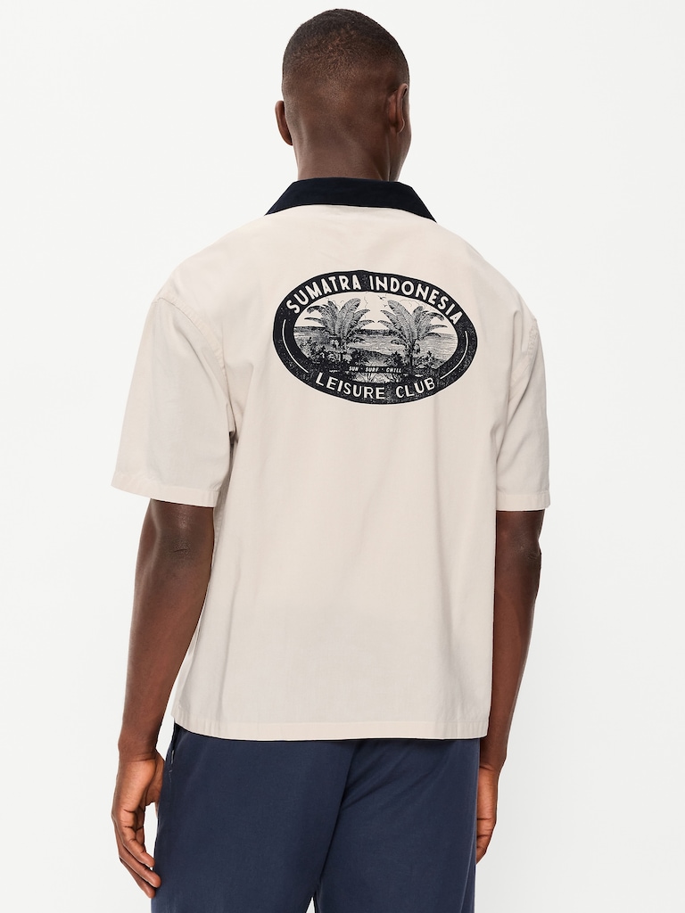 Short-Sleeve Heavyweight Graphic Shirt