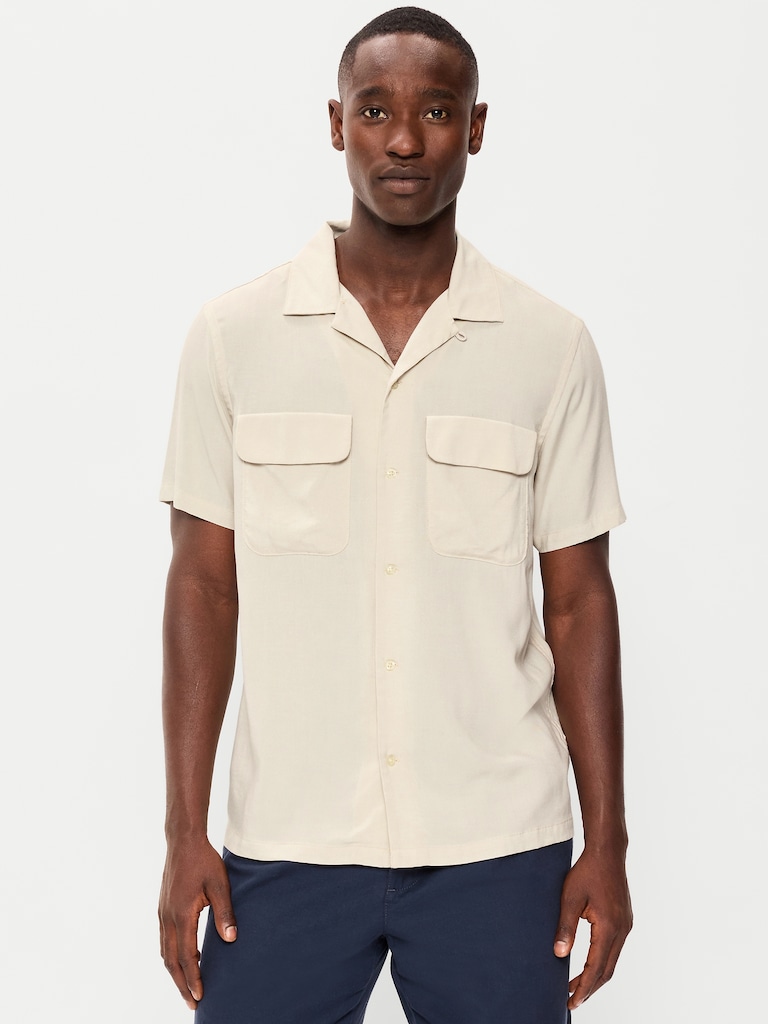 Short-Sleeve Camp Shirt